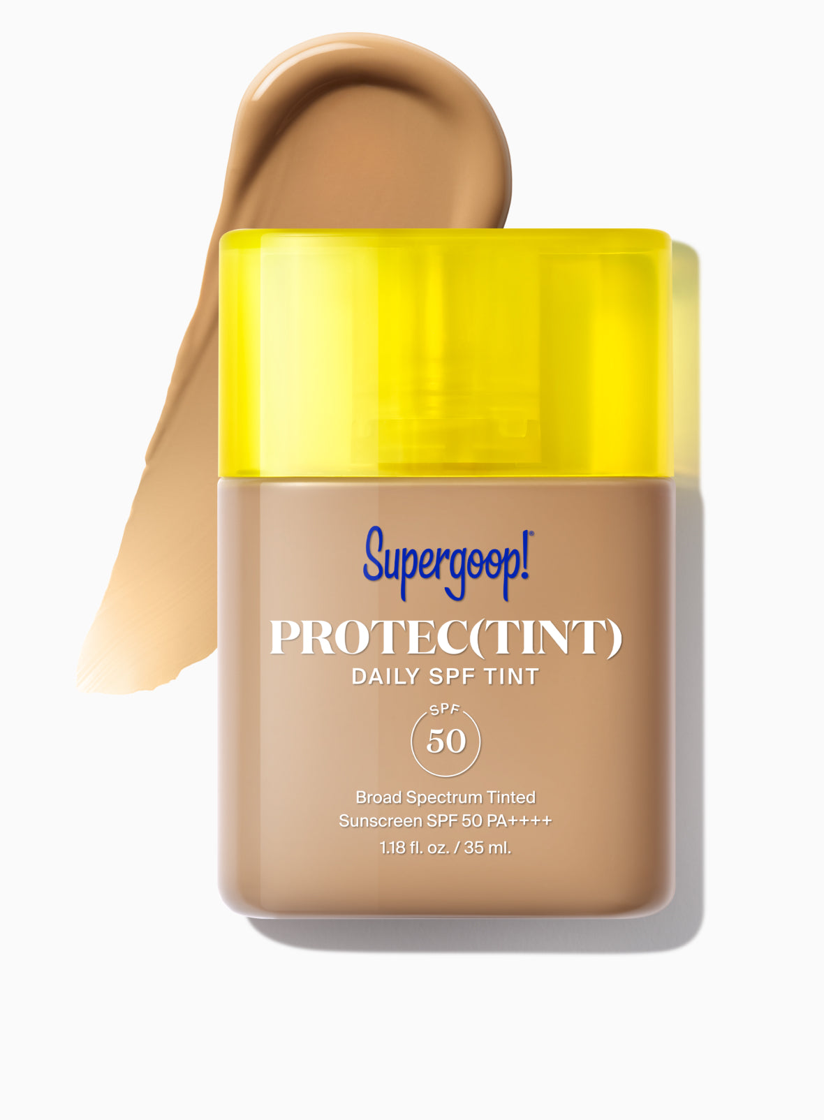 Supergoop! Protec(tint) Daily SPF Tint SPF 50 30W / 1.18 fl. oz. Packshot and goop