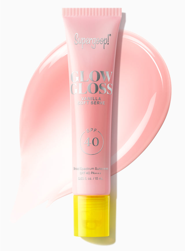 Supergoop! | Glow Gloss SPF 40 Lip Balm Vanilla Soft Serve
