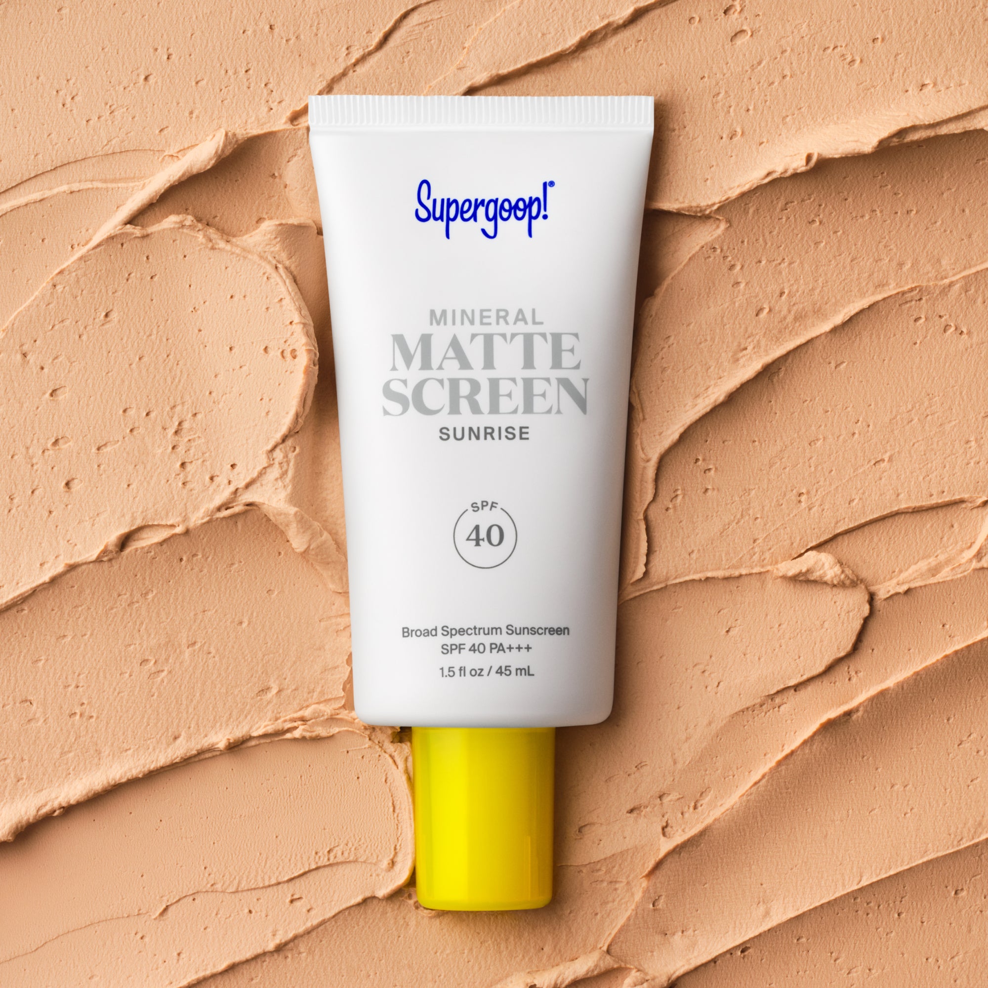 Supergoop! Mineral Mattescreen SPF 40 Untinted 1.5 fl. oz. Sunrise 1.5 fl. oz. Golden Hour 1.5 fl. oz. Sunset 1.5 fl. oz. Sunrise 0.68 fl. oz. 2-pack