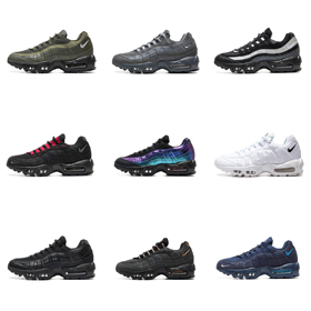 Nike height-enhancing thick-soled large-size air cushion shock-absorbing running shoes-2669