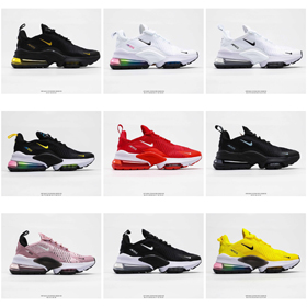 Nike mesh thick sole lightweight air cushion shock absorbing sports shoes-2702