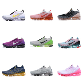 Nike's new full-palm air cushion breathable shock-absorbing knitted running shoes-2704