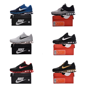Nike mesh full palm air cushion breathable shock absorbing running shoes-2708