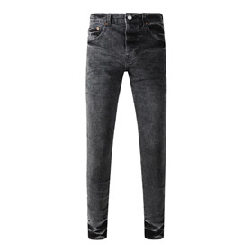PURPLE-BRAND Slim-fit zip-up mid-rise jeans (40 styles)-2897